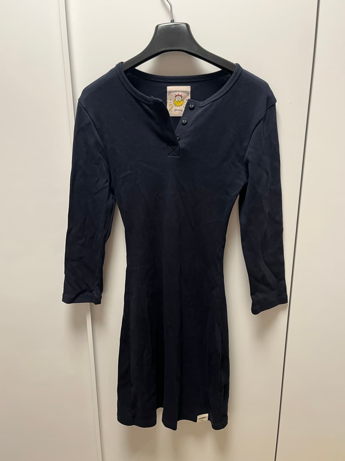 클래식 원피스 네이비 상품이미지1