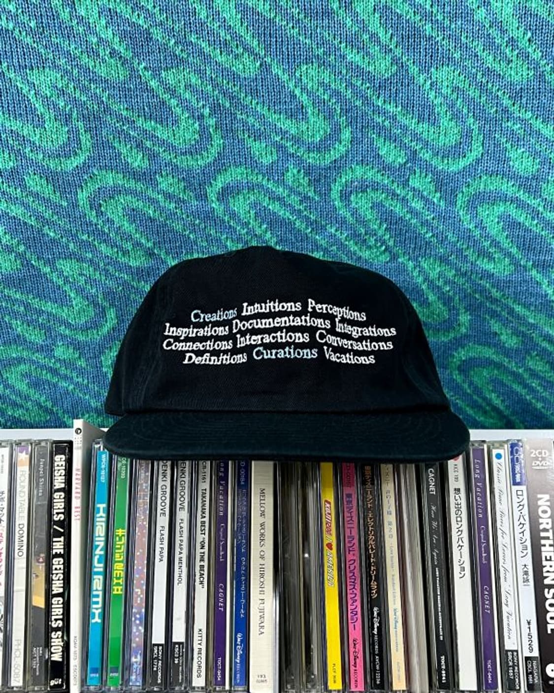 Creations and Curations 5 패널 캡 블랙 상품이미지1