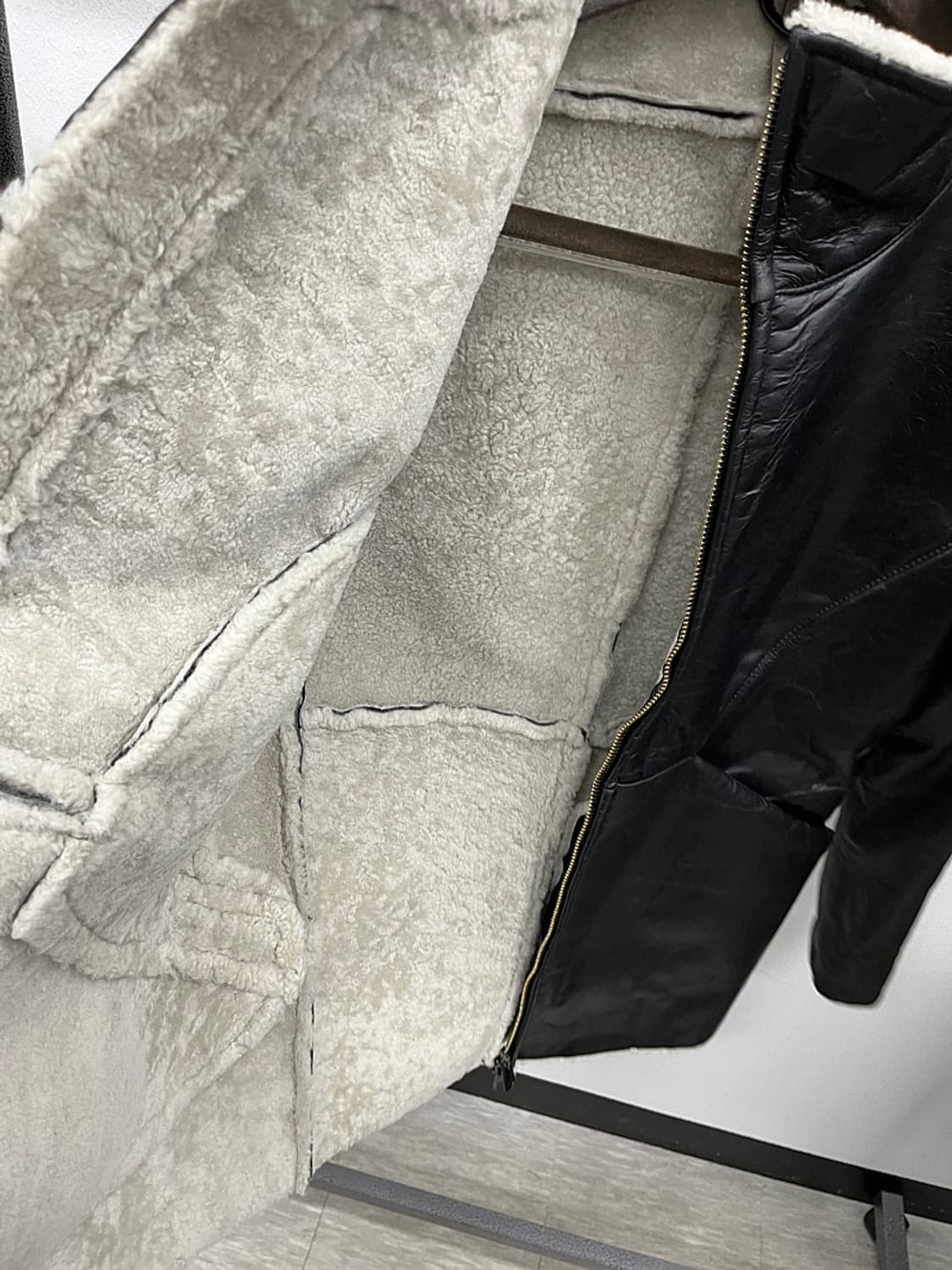 95) 조르지오브라토 무스탕 자켓  상품이미지5