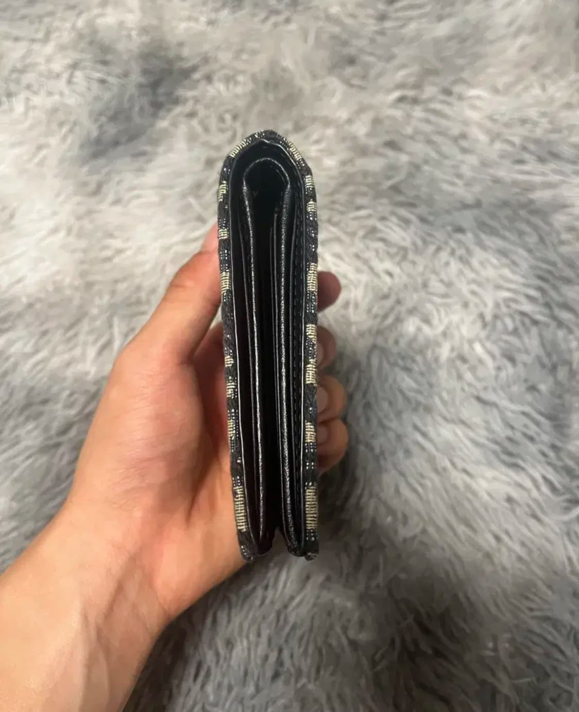 [S급] 디올 오블리크 자카드 반지갑 상품이미지4