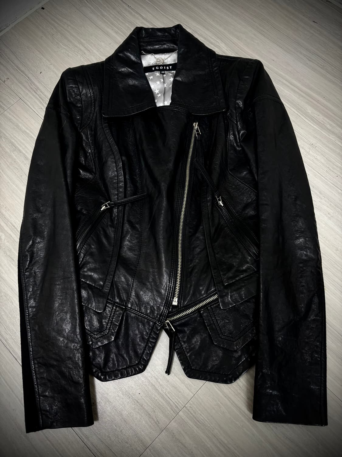 [Egoist] 00‘s SheepSkin Zip Detail Leath 상품이미지8