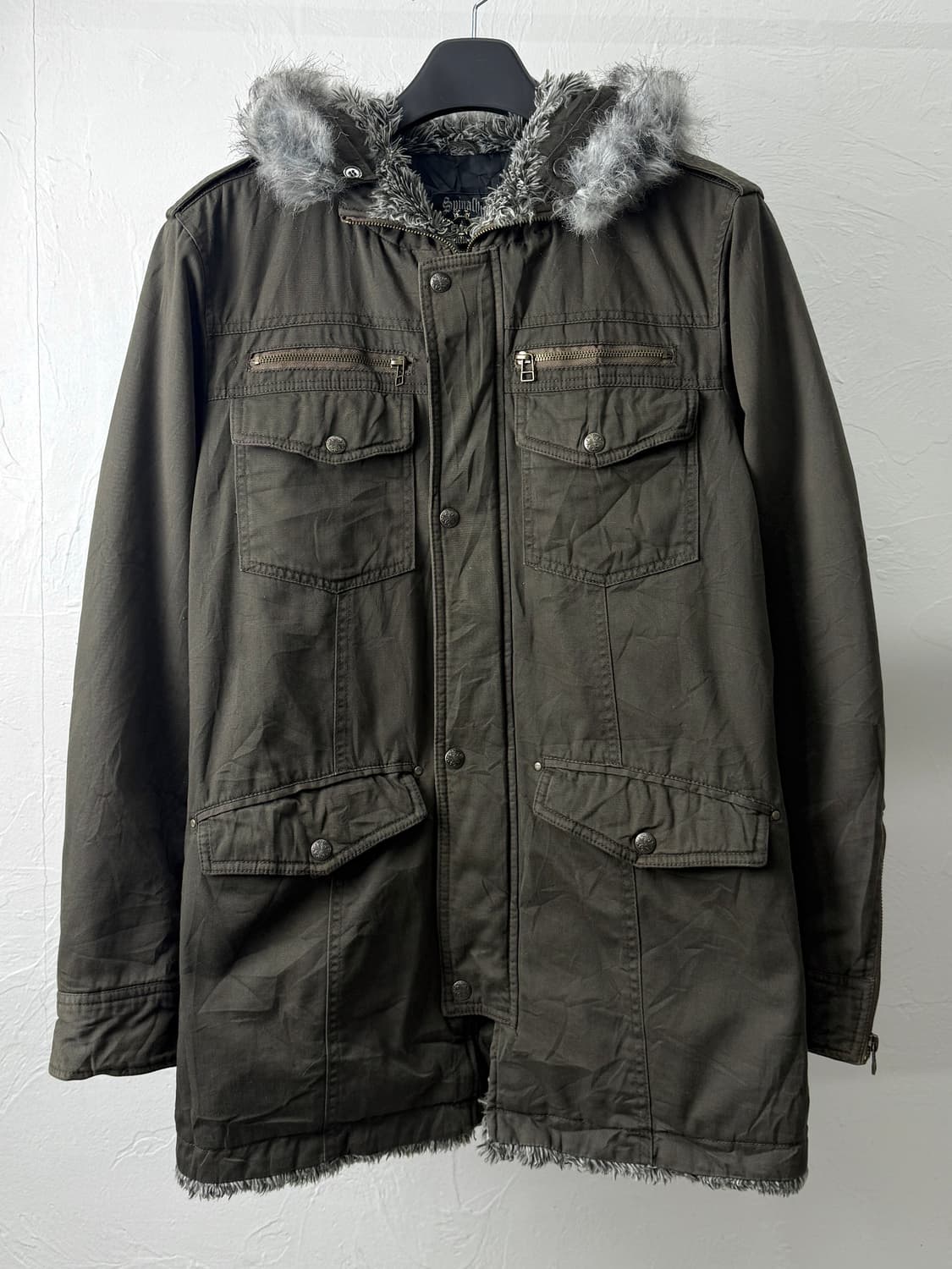 JPN 퍼 후드 파카 상품이미지2