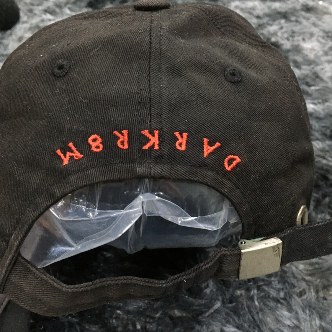 투티/0366 DARK R8M STUDIO X KREAM 자수 로고 모자 상품이미지5