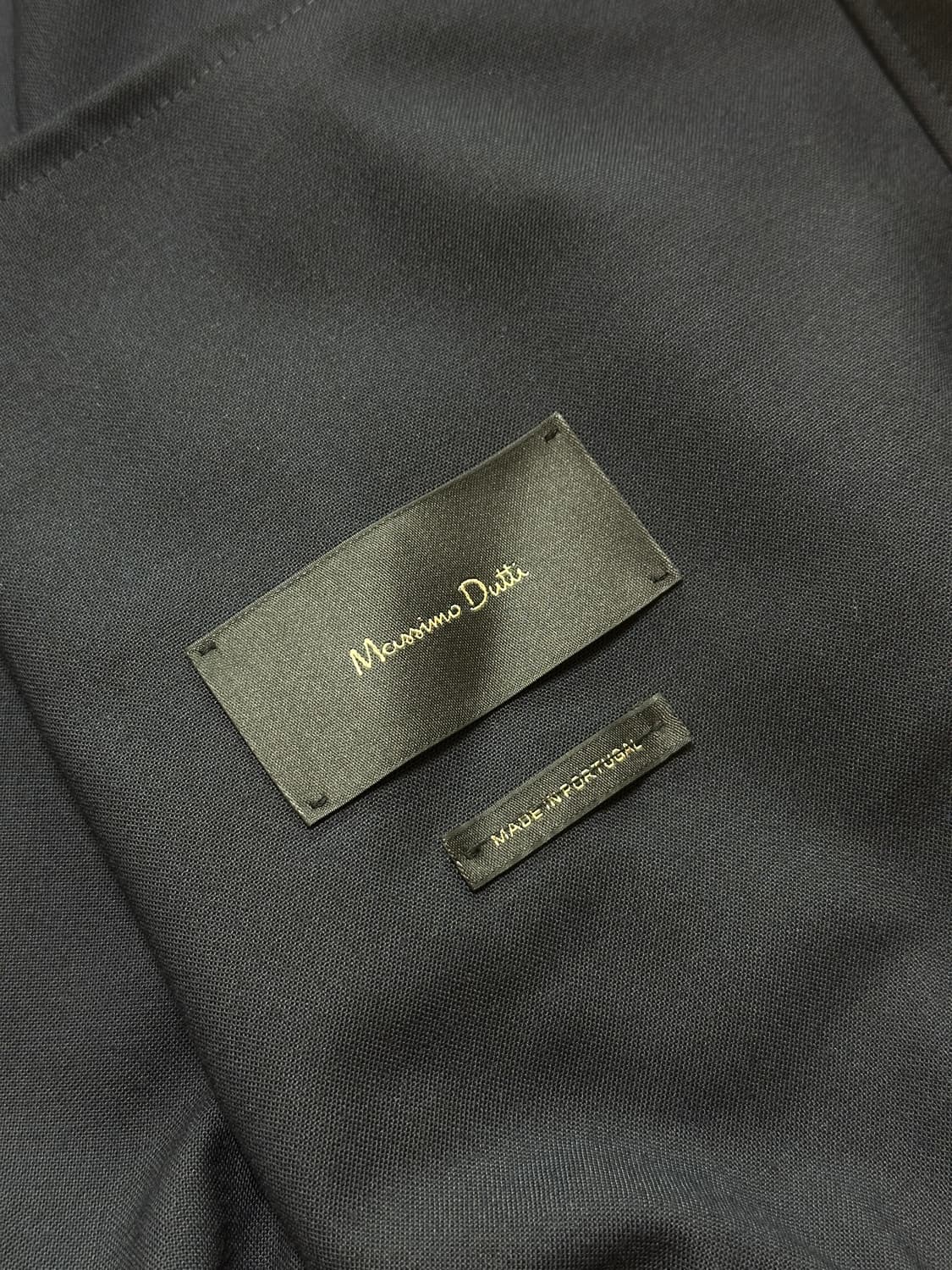 [새제품] 마시모두띠 이탈리안 울 100% 네이비 블루종 상품이미지2