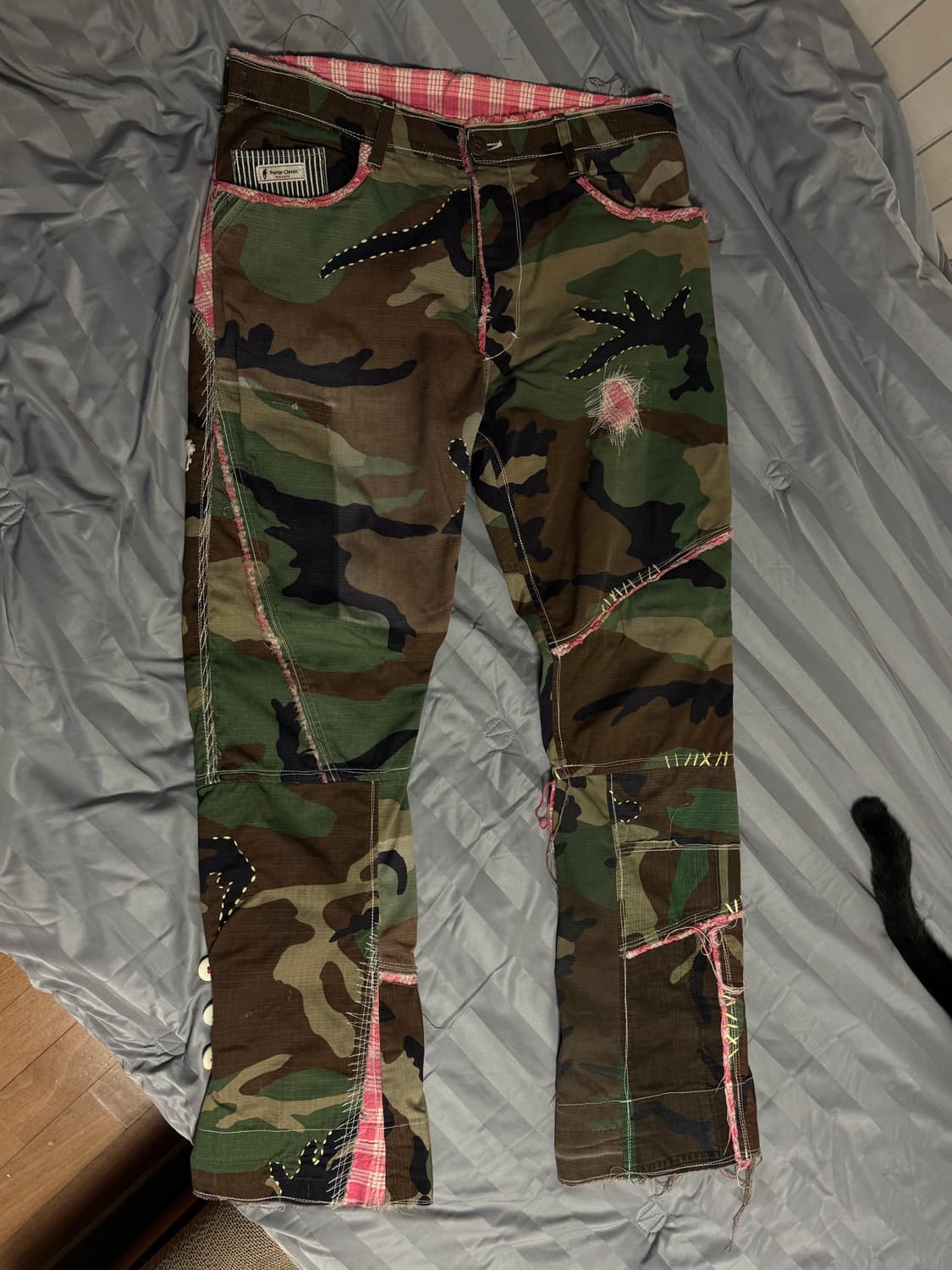 [S] 포터클래식 아카이브 카모플라주 코튼 팬츠 상품이미지2