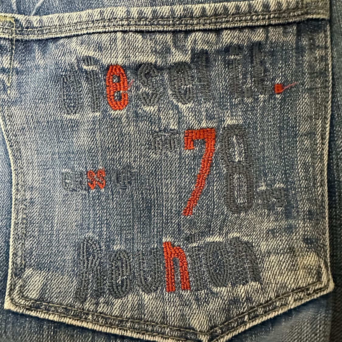 DIESEL italy made jeans 상품이미지3