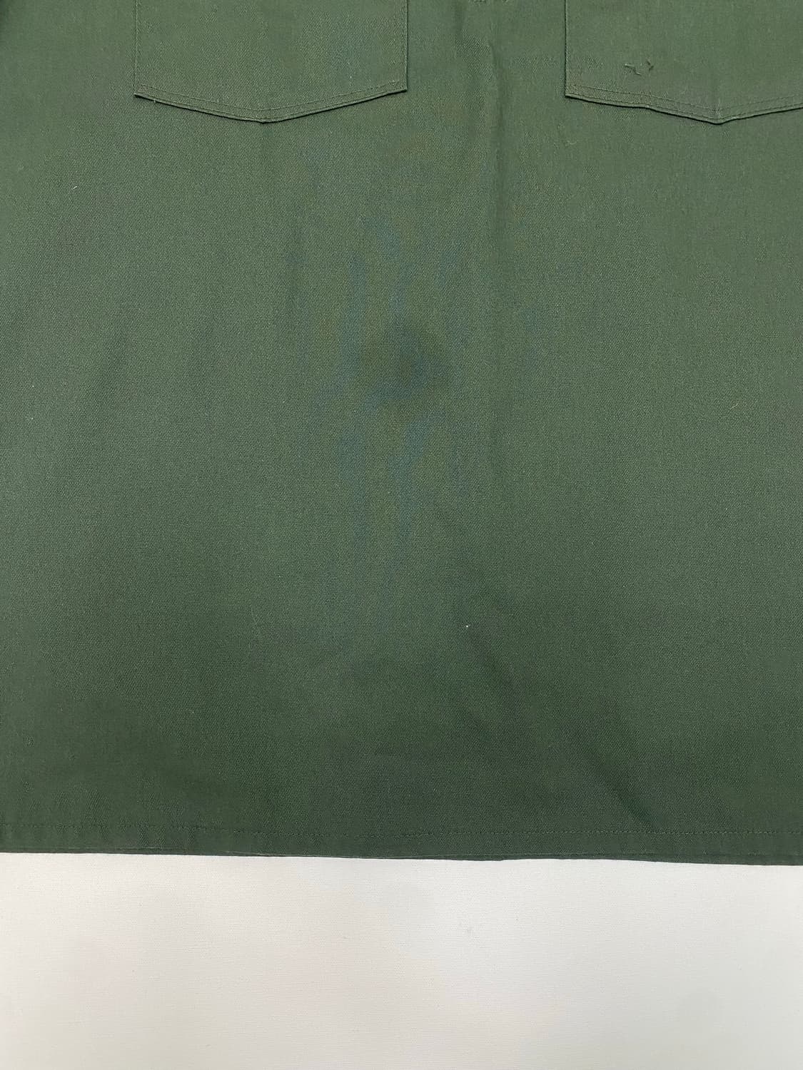 벤 데이비스 반팔 짚업 워크 셔츠 그린 xl 상품이미지2