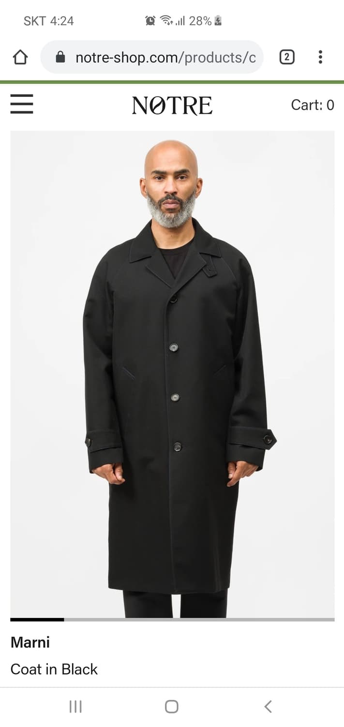 marni 싱글코트 상품이미지2