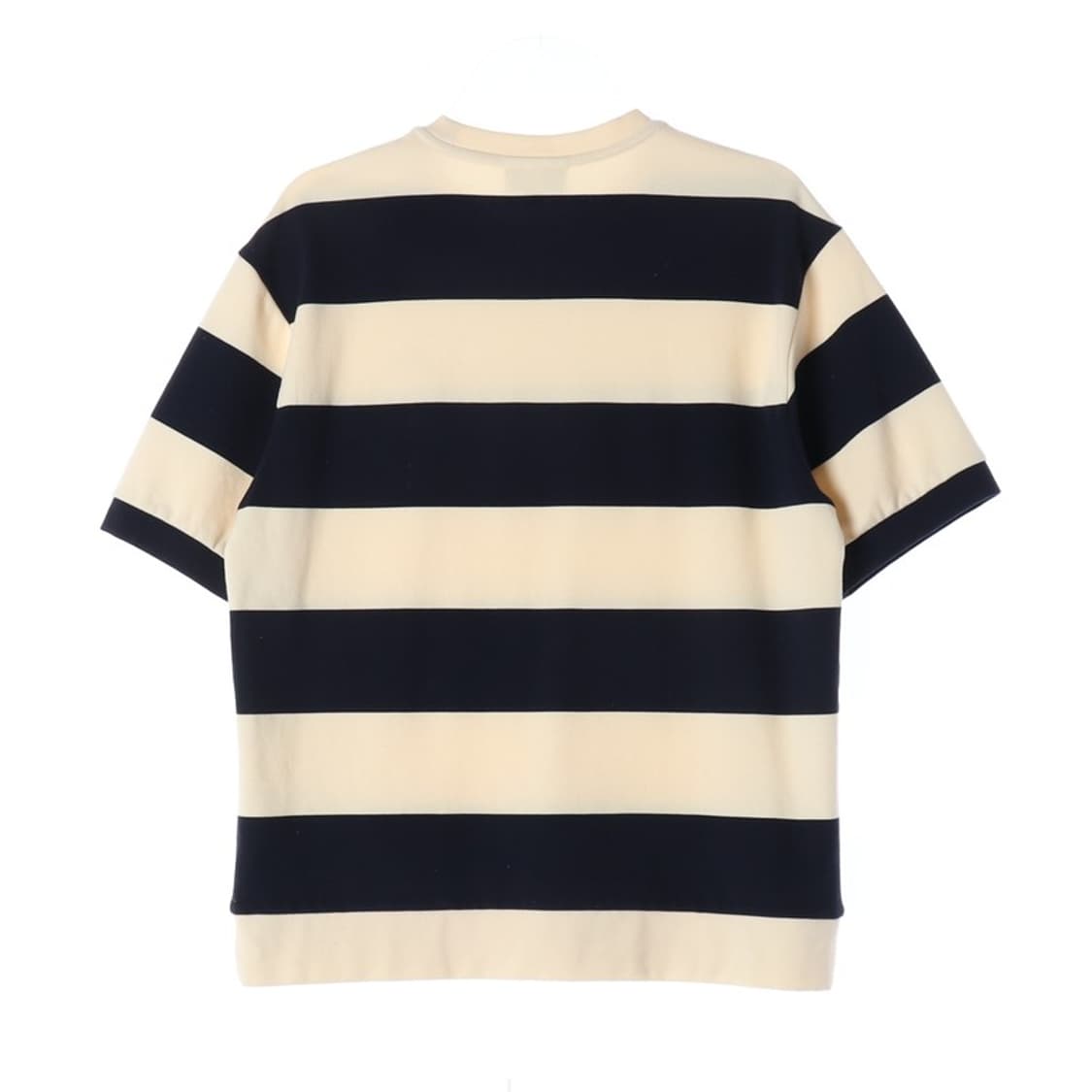 라코스테 네이비 크림 스트라이프 반팔티 M 상품이미지2