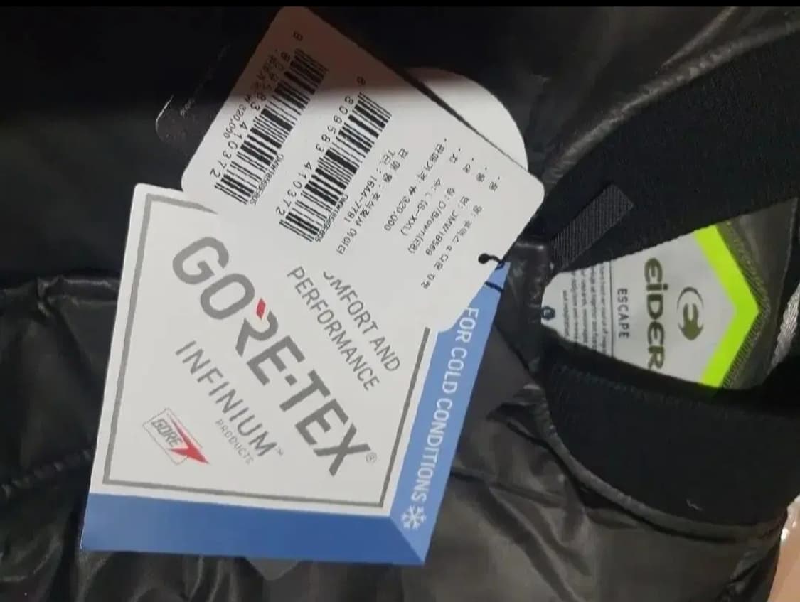 (새제품)아이더 패딩 고어텍스 봄버스타일 숏패딩 구스다운(사이즈S~XXL 상품이미지8