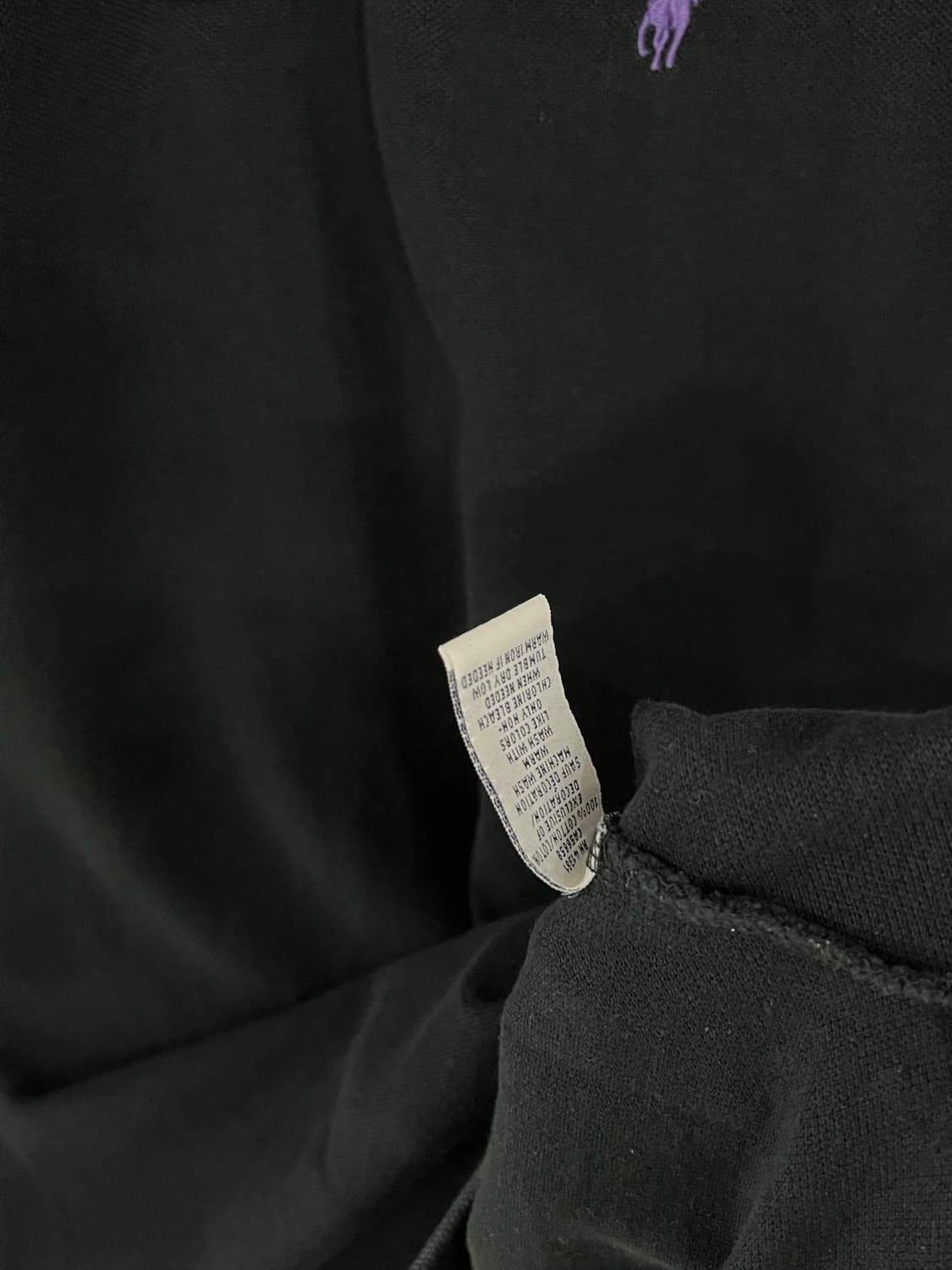 폴로 랄프로렌 블랙 카라티 상품이미지5