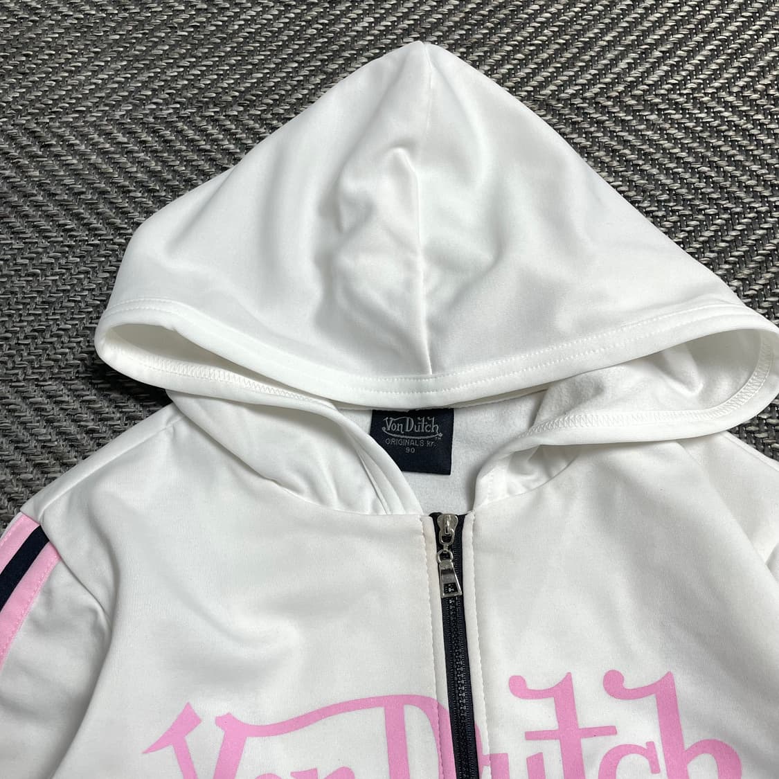 Von dutch 본더치 y2k 올드스쿨 트랙 후드집업 y 5070 상품이미지3