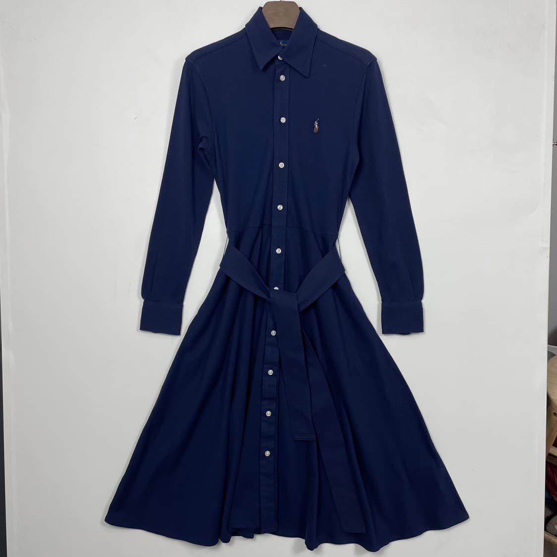 새상품 폴로 니트 옥스포드 원피스 상품이미지1