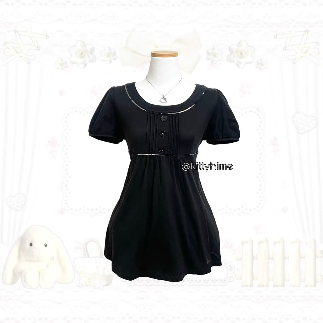 Burberry 버버리 A라인 버버리딱붙버버리노바체크 버버리반팔블루라벨 상품이미지1