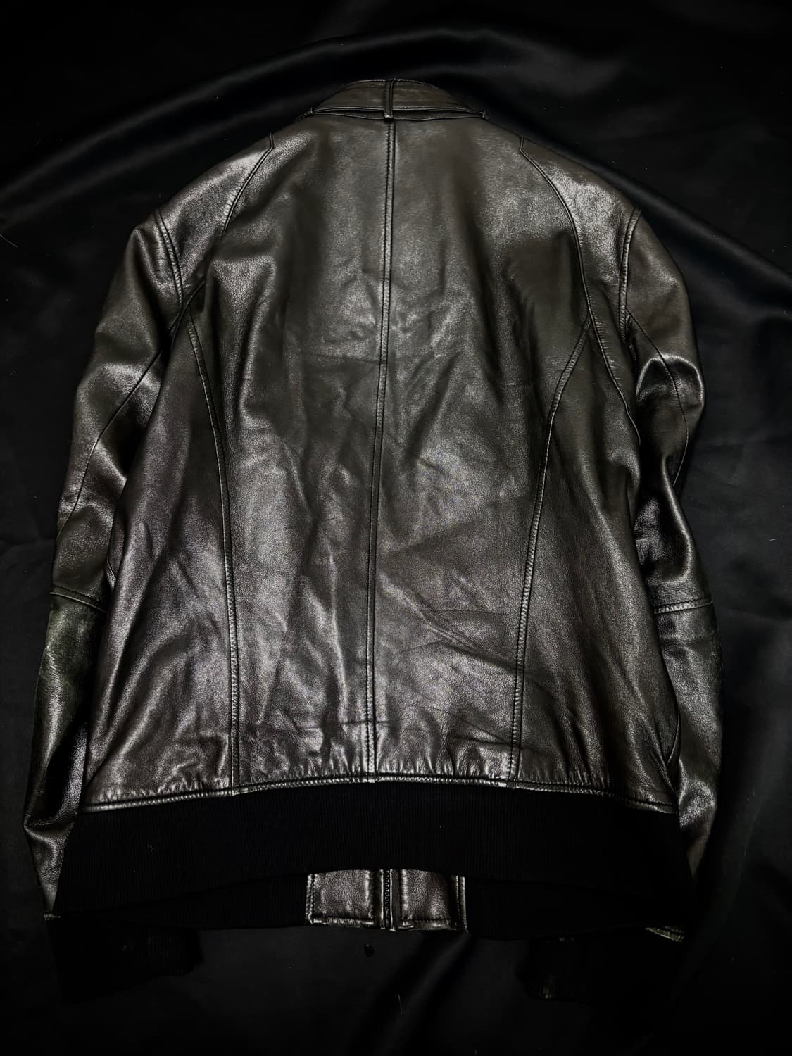 [Leather]Tate Neck Button Leather Chic J 상품이미지7