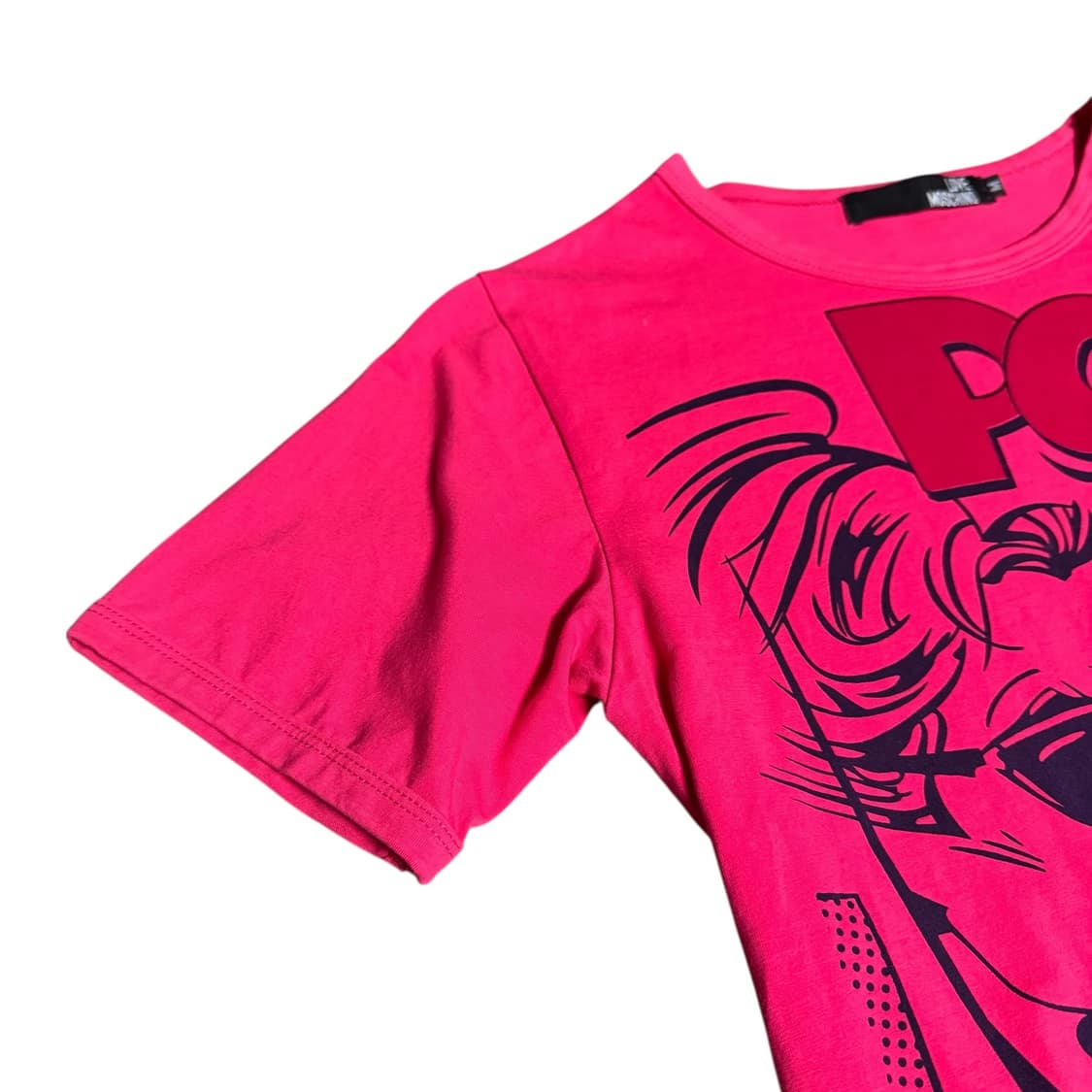 Love Moschino Cartoon Graphic t-shirts 상품이미지3