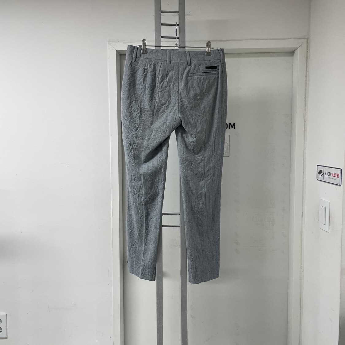 프라다 그레이 슬랙스 38 상품이미지1