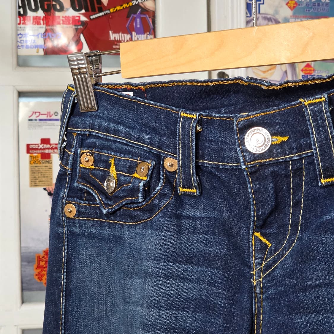 트루릴리전 미스티 진청 스키니 데님 팬츠 상품이미지5