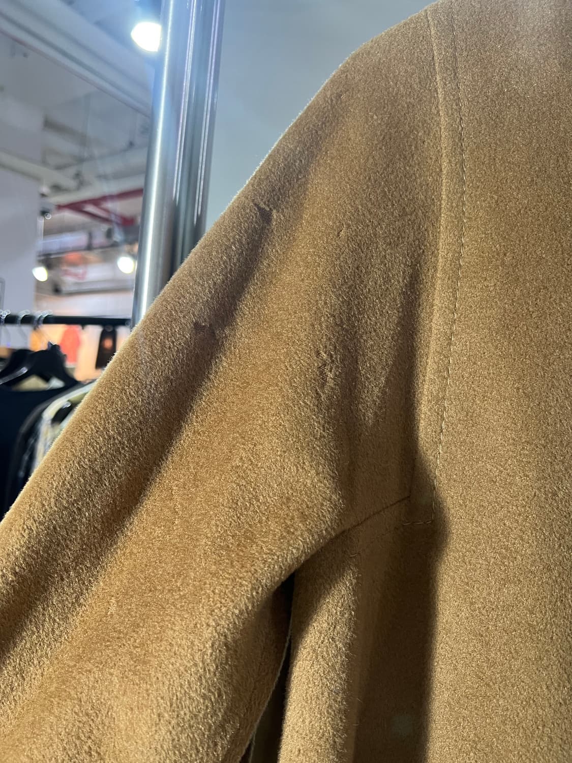 에르노 라운드카라 맥시 울 코트 상품이미지5