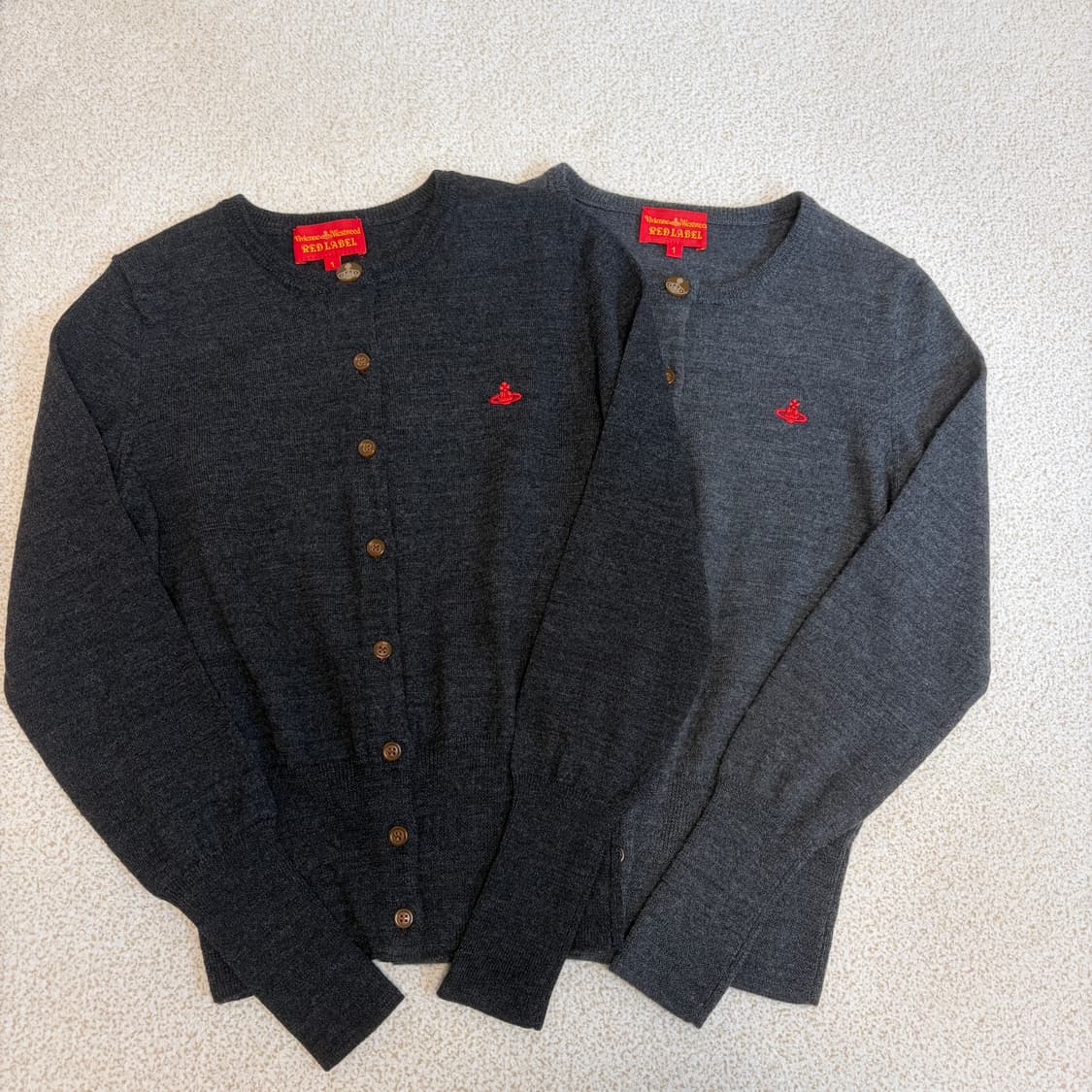 비비안웨스트우드 레드라벨 울 가디건 상품이미지1