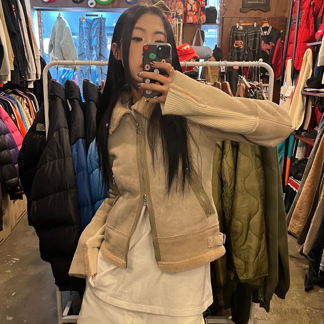 Vintage Shearling Two-way Jk 상품이미지6