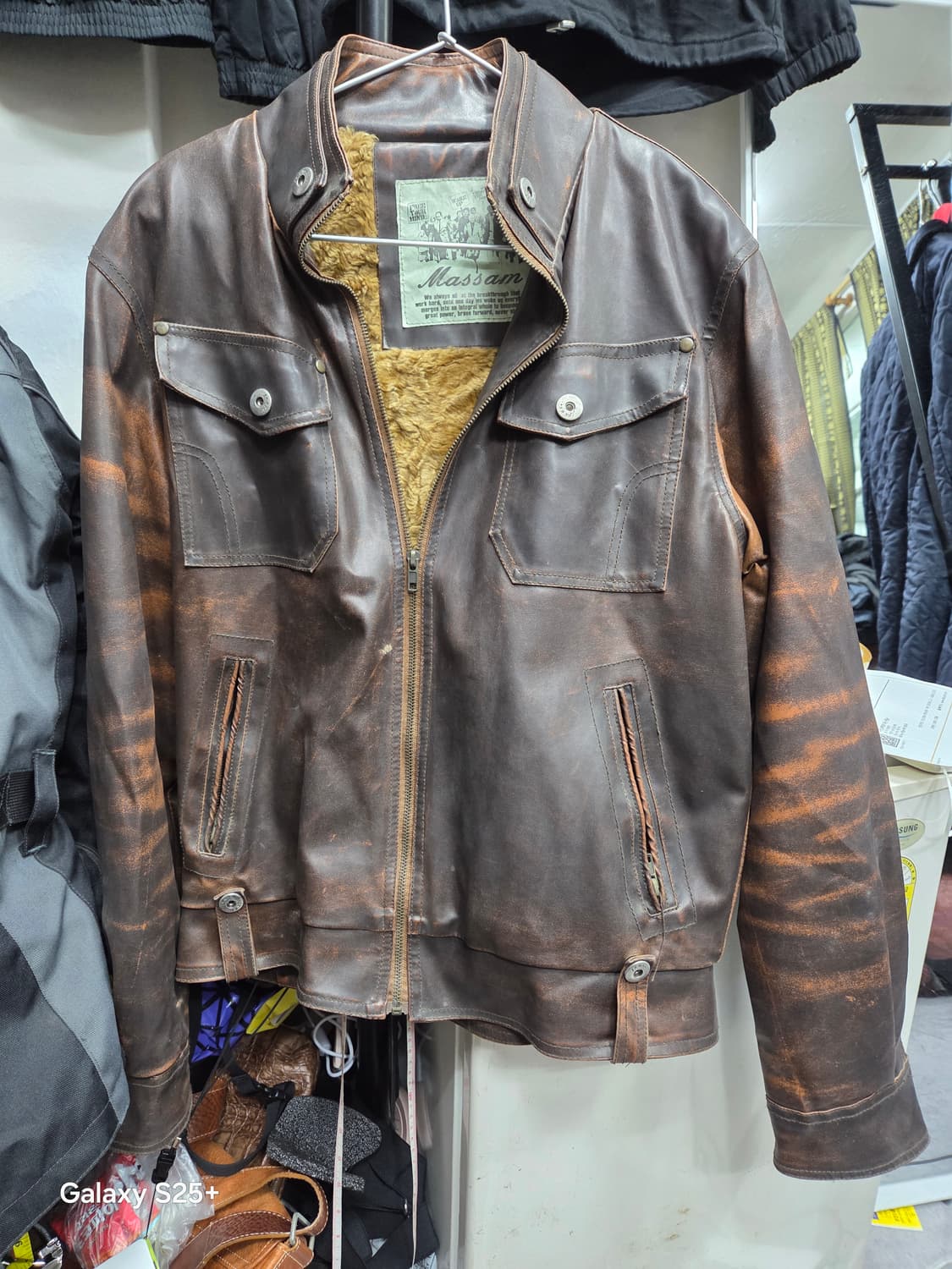 Massam    가죽자켓 상품이미지1