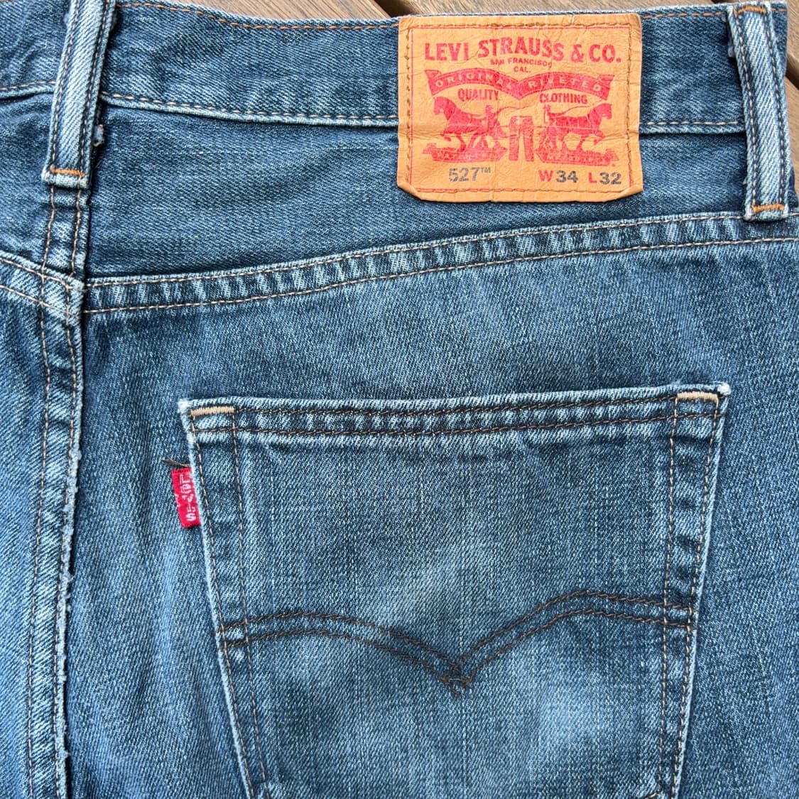 리바이스 Levi’s 527 부츠컷 데님 팬츠 상품이미지8