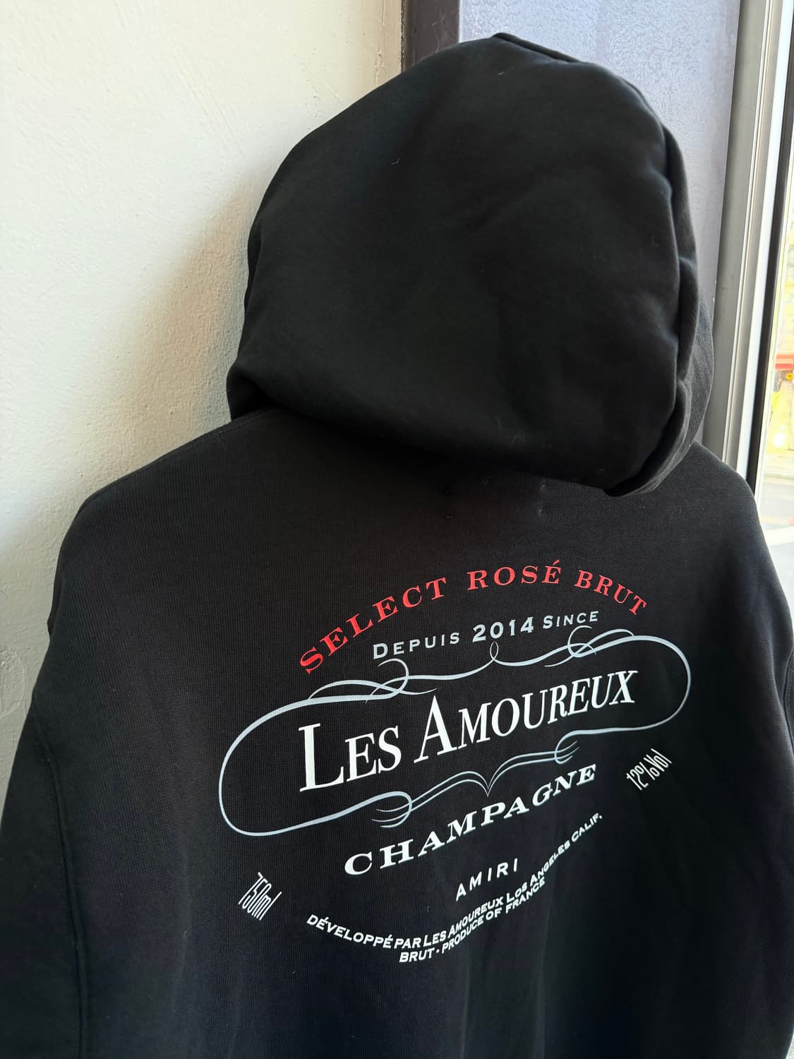 L/ 아미리 Les Amoureux 백로고 후드티 상품이미지8