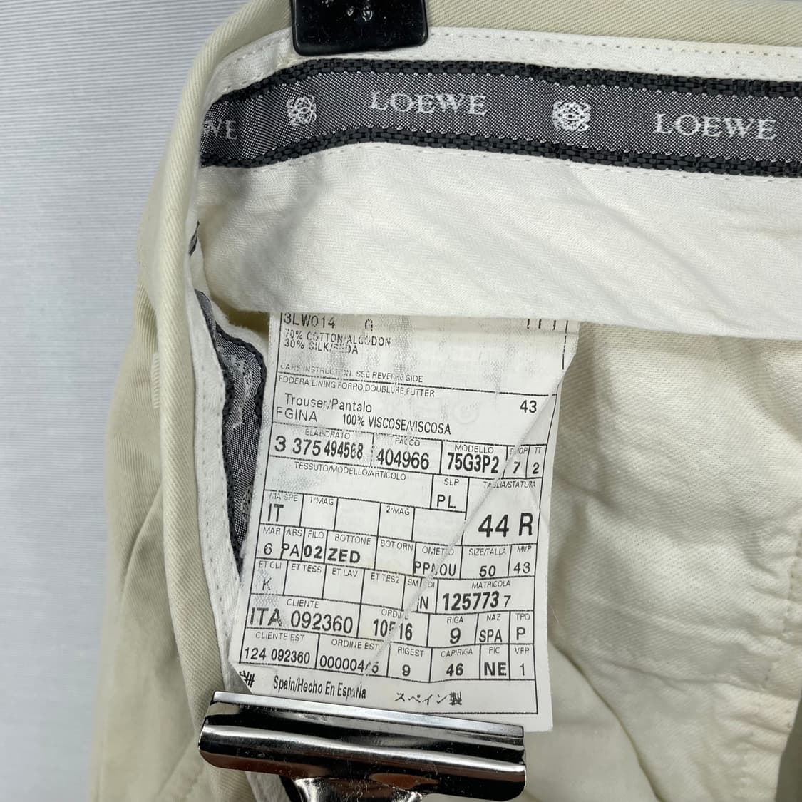LOEWE pintuck pant 상품이미지5
