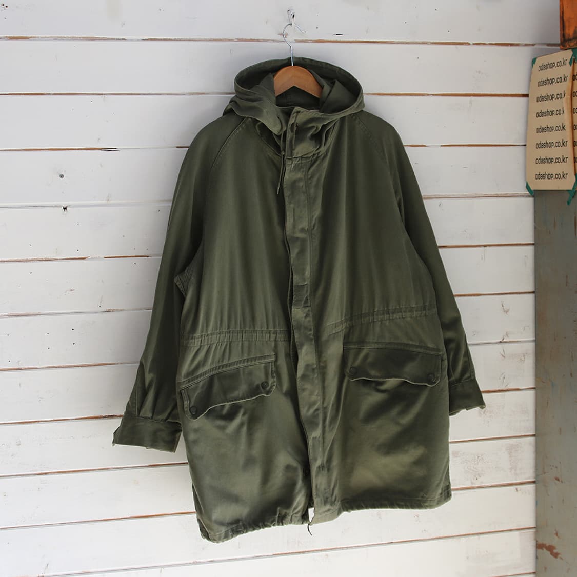(착용컷) 70's French Army M-64 파카 (남성용 103) 상품이미지1
