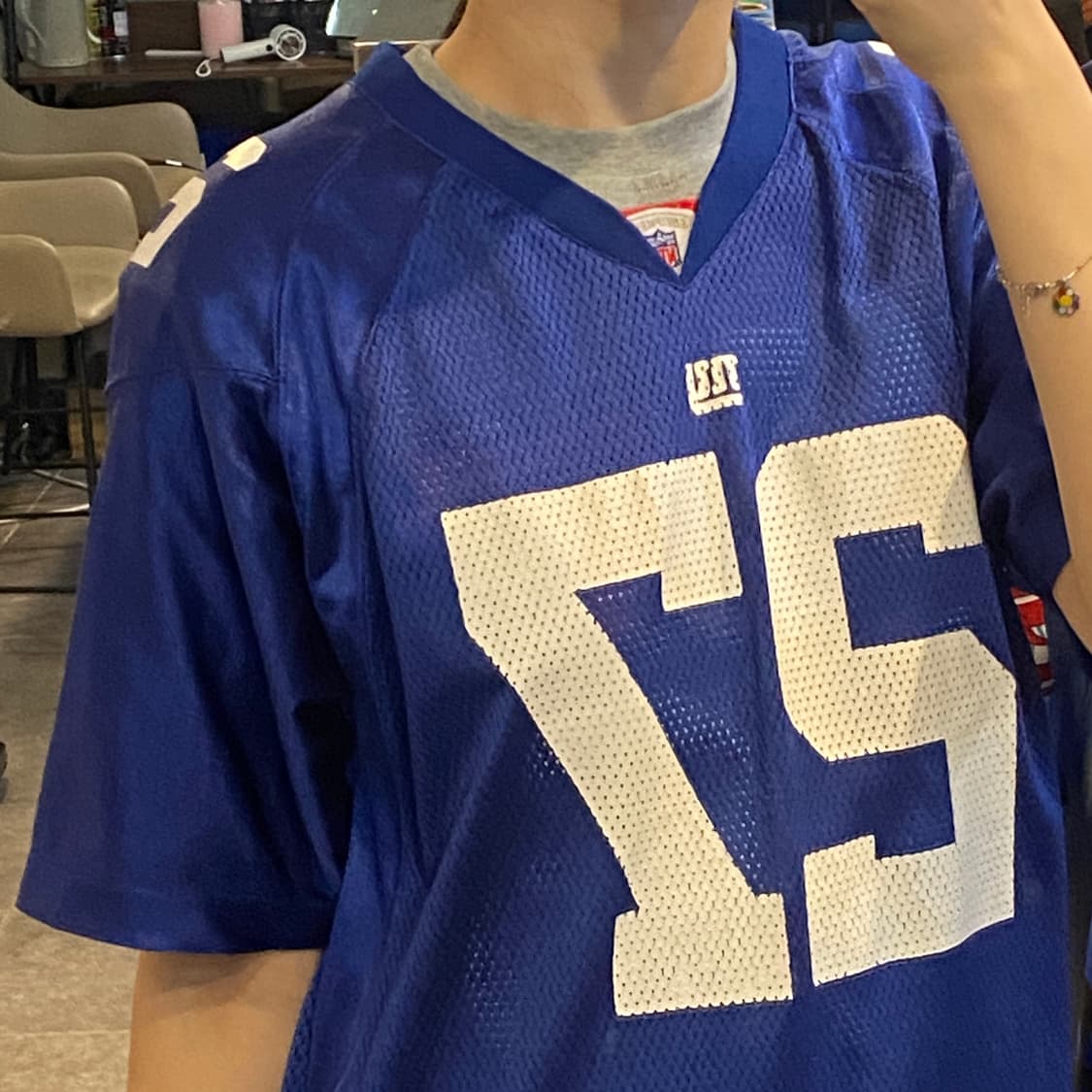 [NO.9] NFL 풋볼 져지 반팔티 블루 상품이미지3