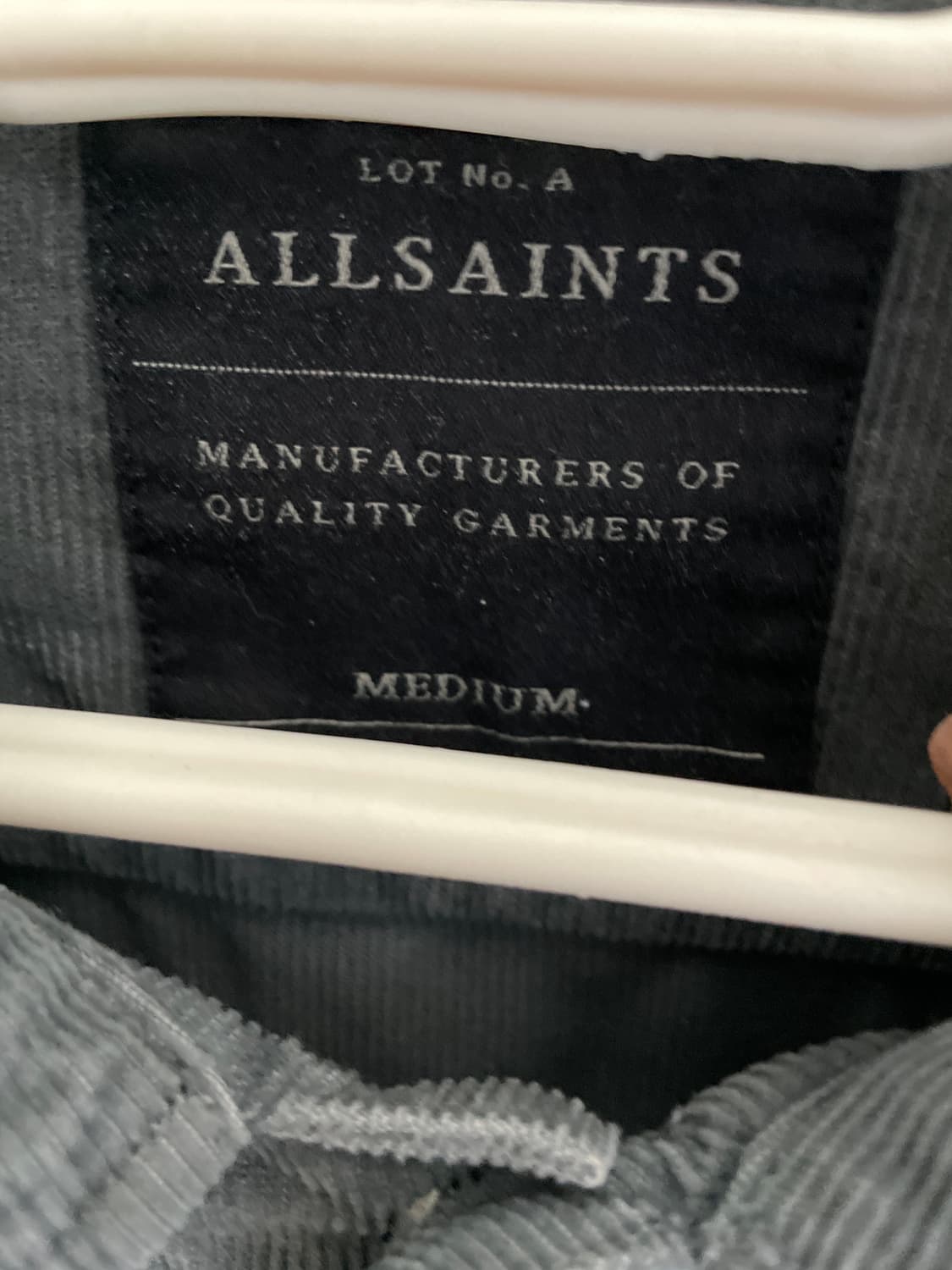 올세인츠 코듀로이 자켓 M 상품이미지5