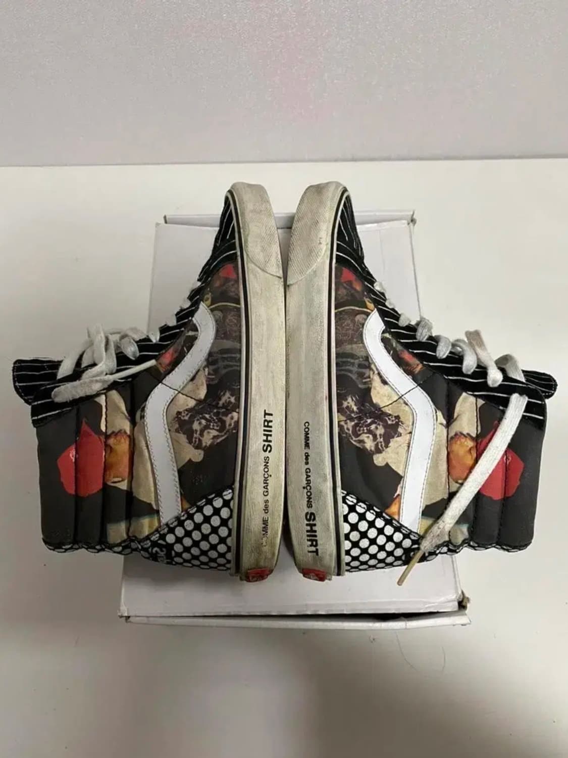 [265] 14SS 슈프림 Supreme 꼼데가르송 반스 Sk8-Hi 상품이미지2