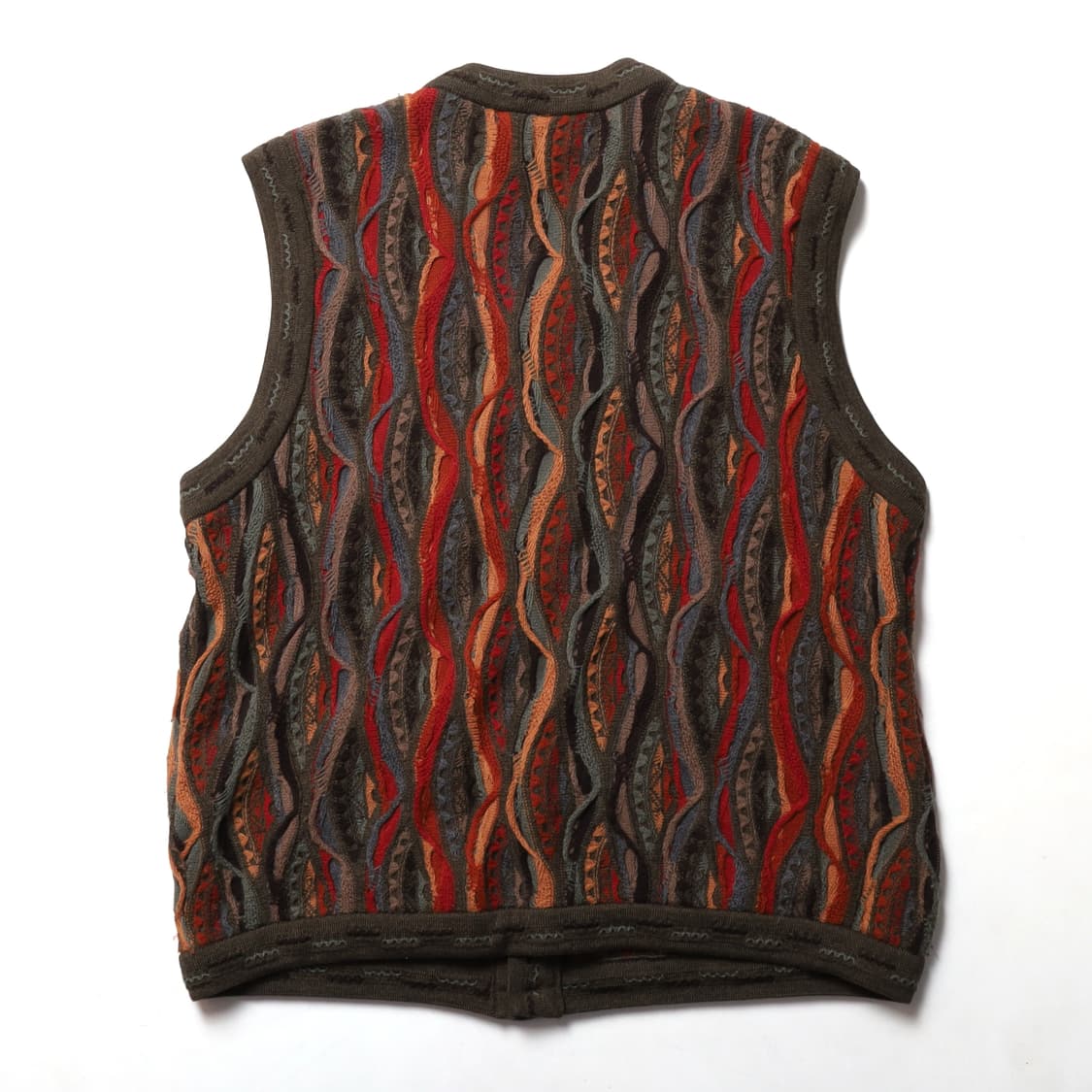 쿠지 Coogi Cable Knit Button Vest 

 상품이미지4