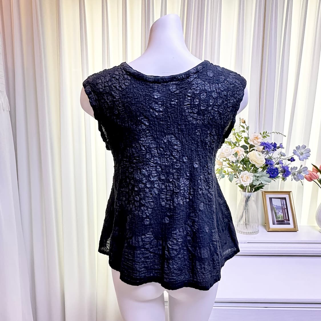 미 이세이미야케 콜리플라워 블라우스 상품이미지2