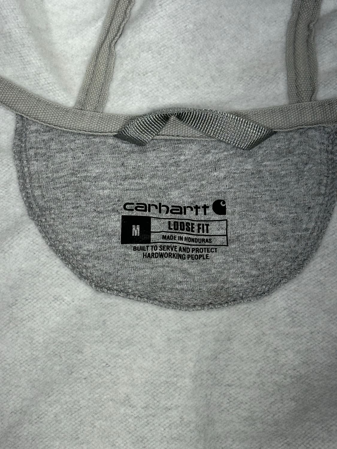 칼하트 그레이 루즈핏 후드집업 M 상품이미지4