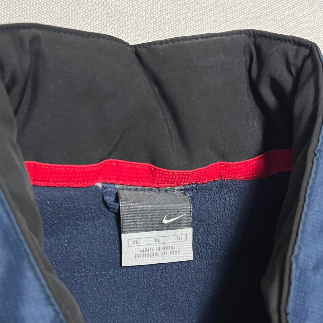 XL 나이키 아스날 네이비 나일론 점퍼 상품이미지4