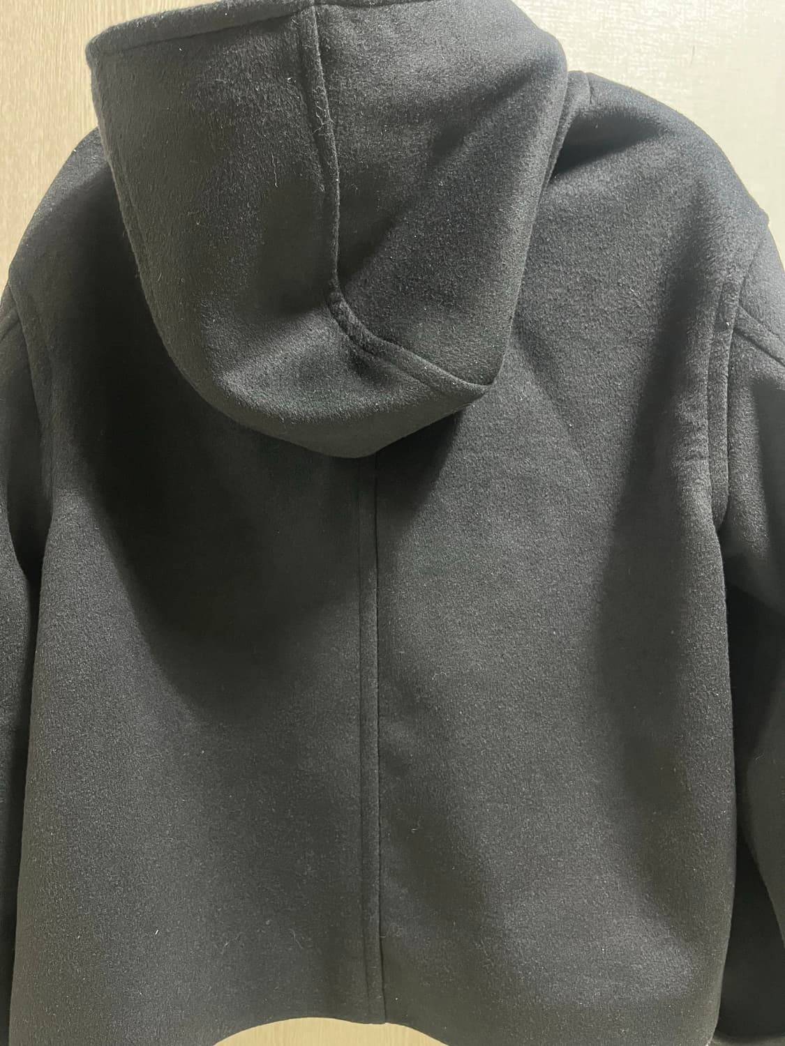 오피쉬 QUAD BUTTON SHORT COAT, BLACK 상품이미지10