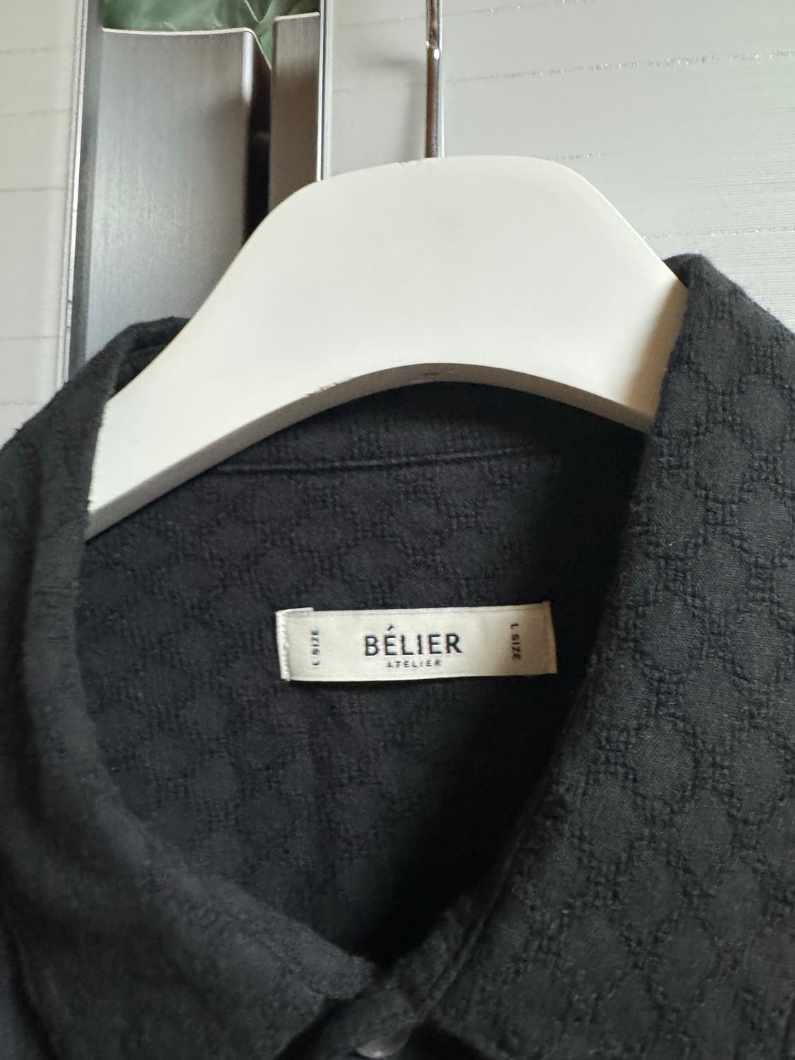 벨리에 블랙 세이프치코 셔츠 L 상품이미지3