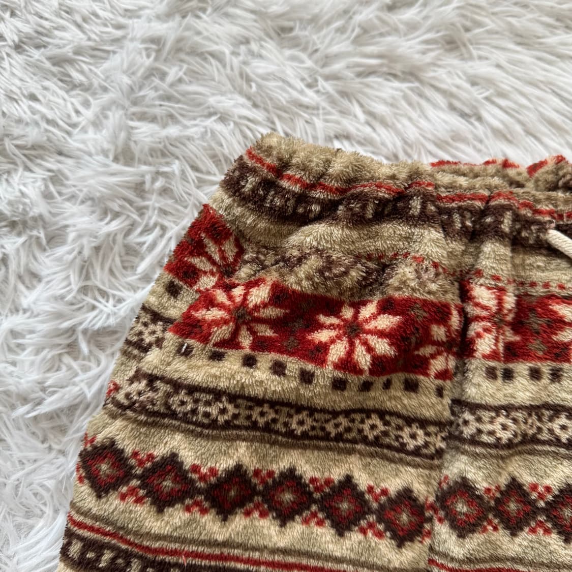 DAI 일본빈티지 노드 기모 파자마 노드 잠옷 기모바지 M 27 상품이미지1