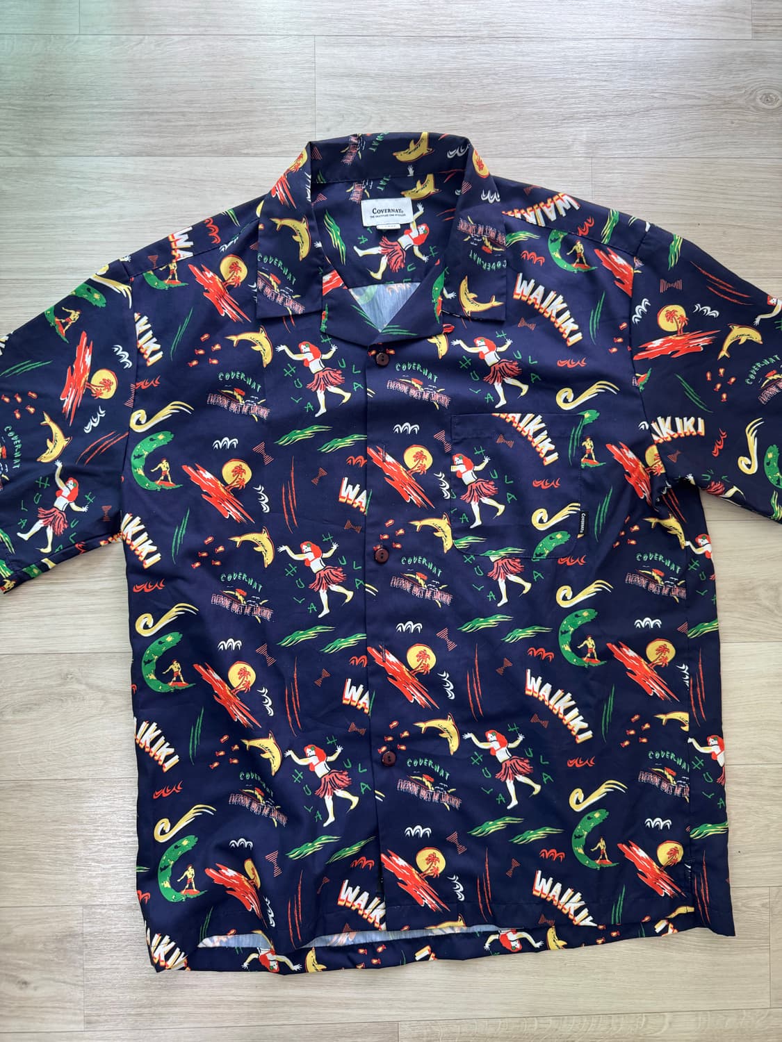 커버낫 하와이안 셔츠 L  상품이미지1