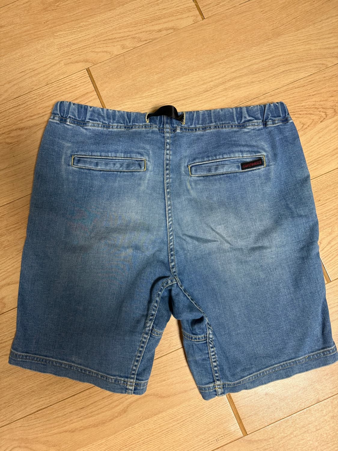 그라미치 데님 쇼츠 상품이미지2