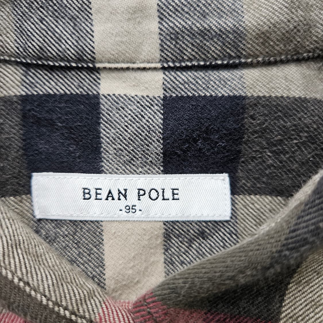 95 빈폴 체크 셔츠 0306Y 상품이미지3