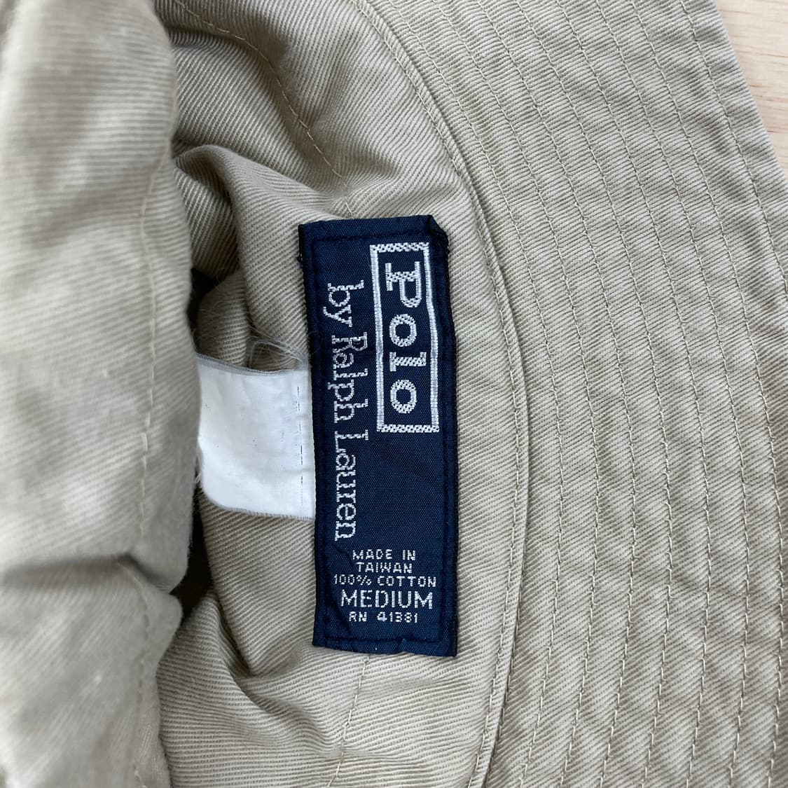 폴로 랄프로렌 베이지 버킷햇 M 상품이미지4