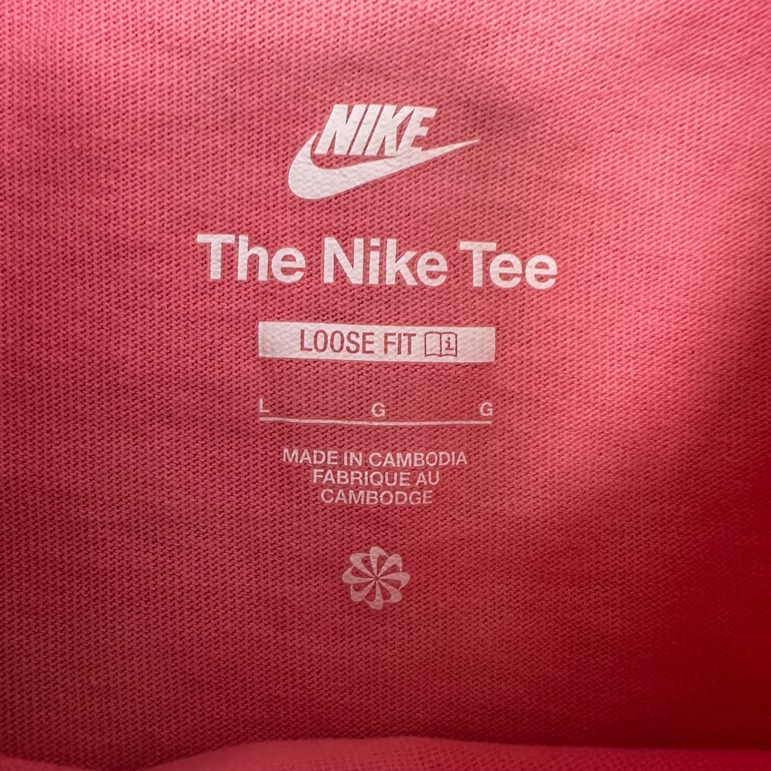 NIKE 나이키 ACG 여성 반팔티셔츠 핑크 L 상품이미지3