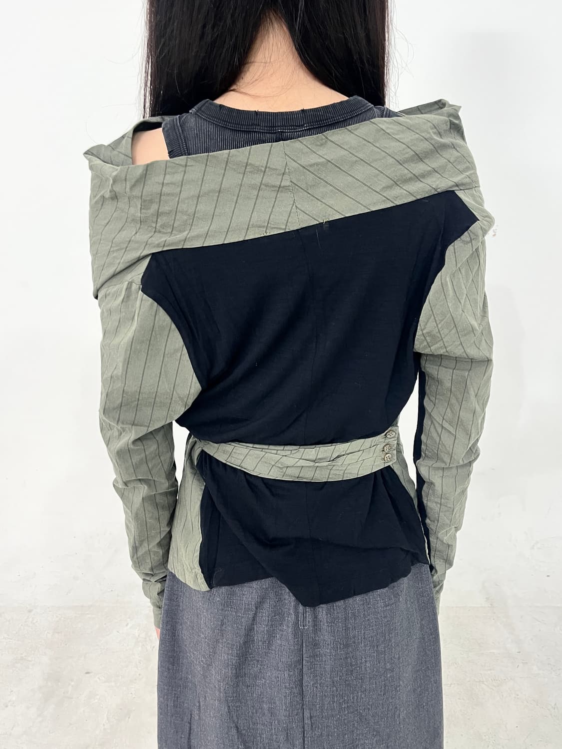 Annaritan draped shirts 상품이미지2