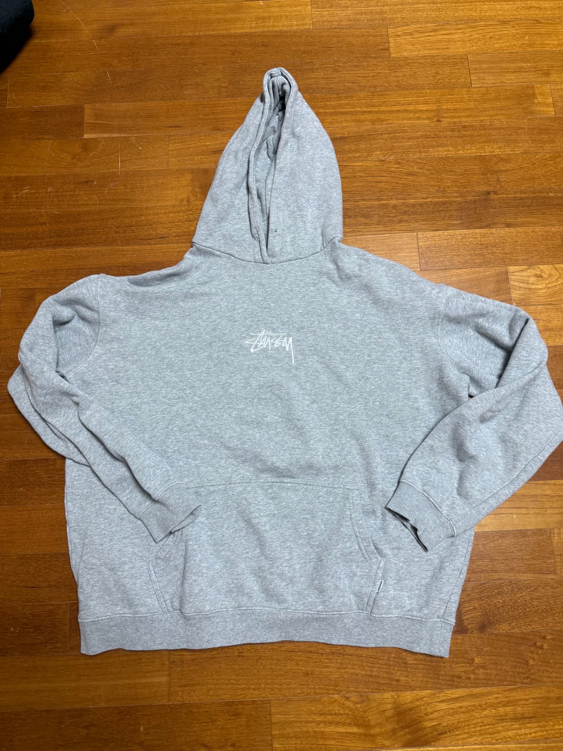 올드스투시 로고 후드티 상품이미지1