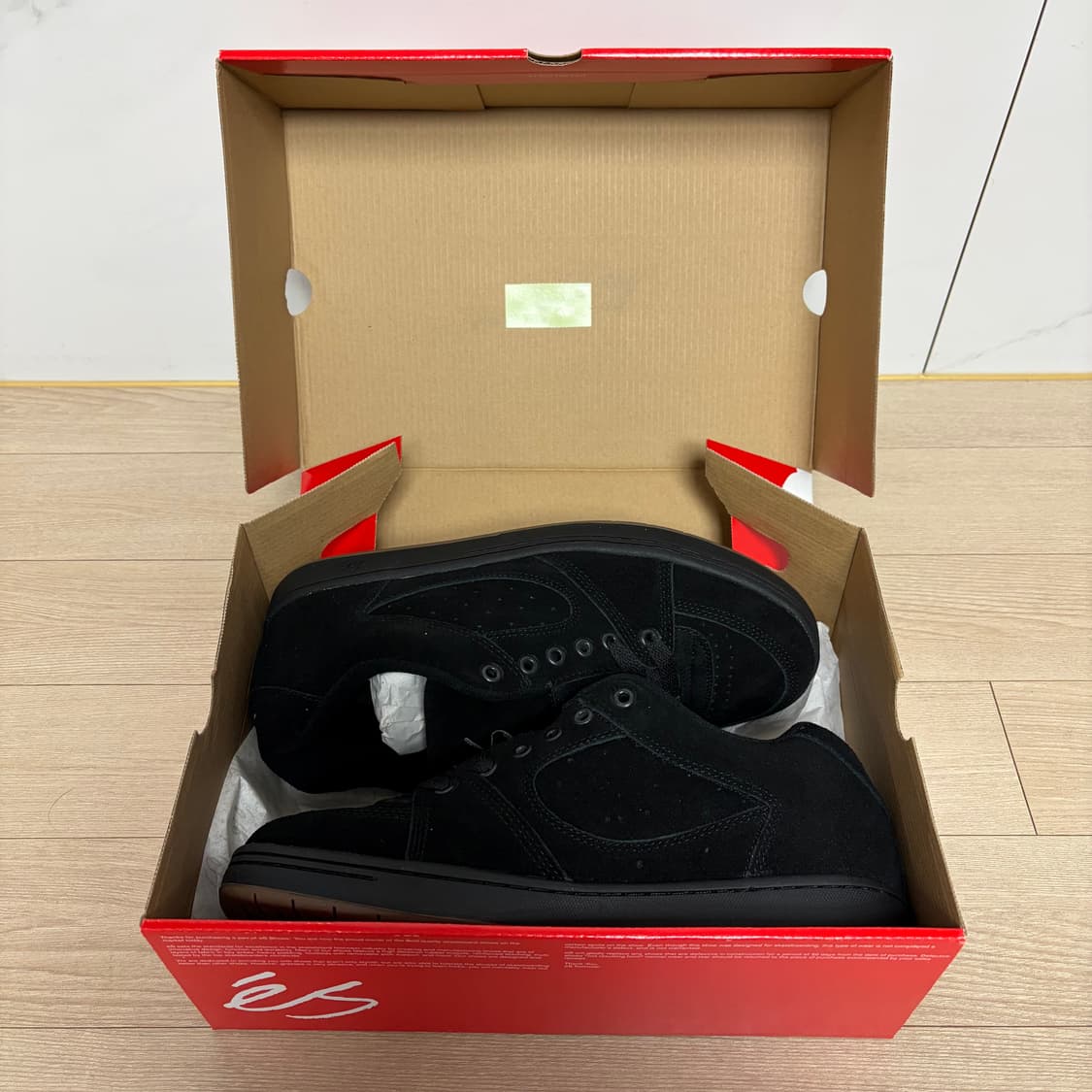 Es 이에스 Accel og 악셀 스케이트 보드화 블랙 새상품 275 상품이미지4