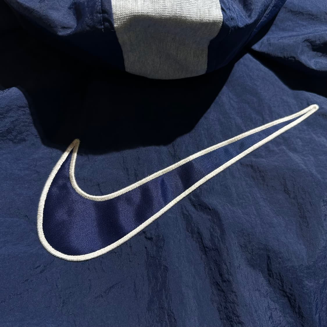 나이키 90‘s 빅로고 배색 후드 자켓 상품이미지4