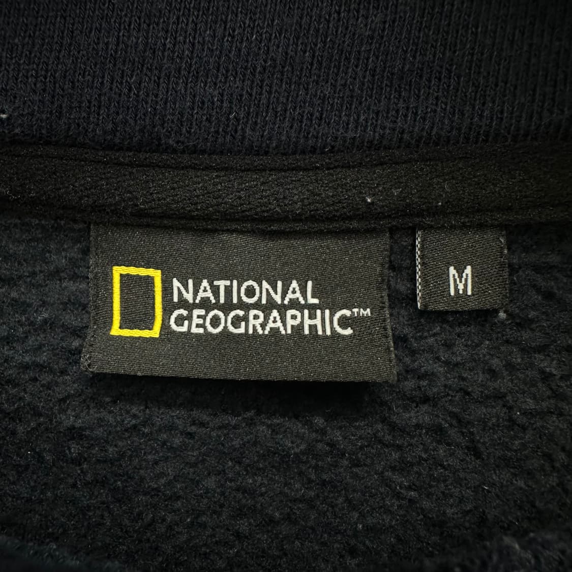 95 내셔널지오그래픽 남자 빅로고 후드티 상품이미지3